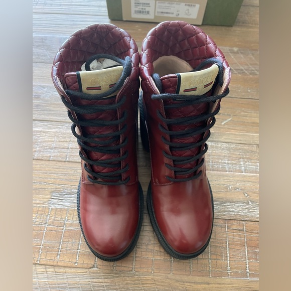Gucci Trip Combat Boot size 41 - Picture 6 of 15
